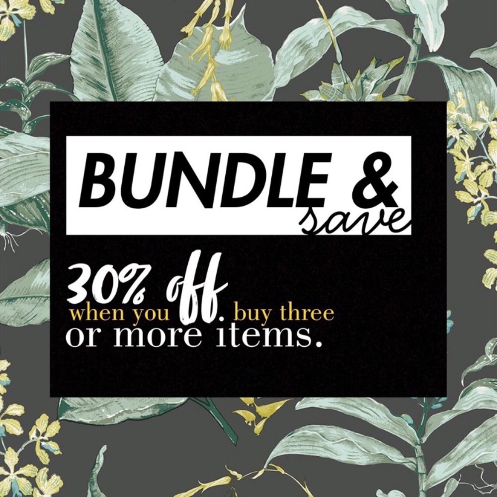 BUNDLE and save 30% or more! The more you buy=deal
